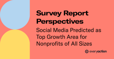 Survey Report Perspectives: Social Media Predicted as Top Growth Area for Nonprofits of All Sizes