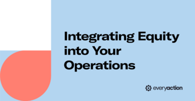 Integrating Equity into Your Operations